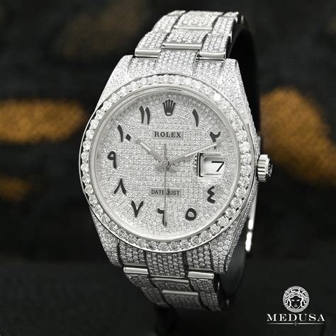 rolex datejust chiffre arabe